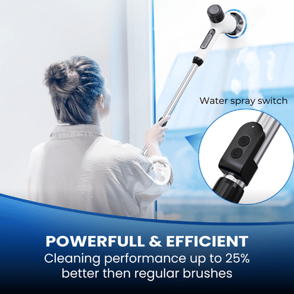 Magicwipe™ 8-in-1 Power Scrubber with Spray Function