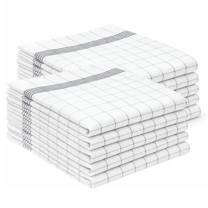 Magicwipe® Premium Cotton Tea Towels – Extra Thick 220 GSM